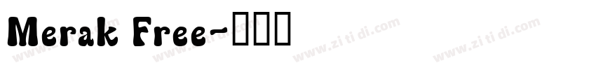 Merak Free字体转换